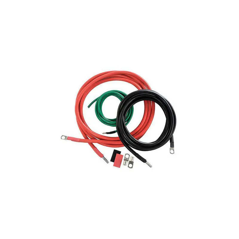 10' #4Awg Cable Kit For High Wattage Power Inverters 1
