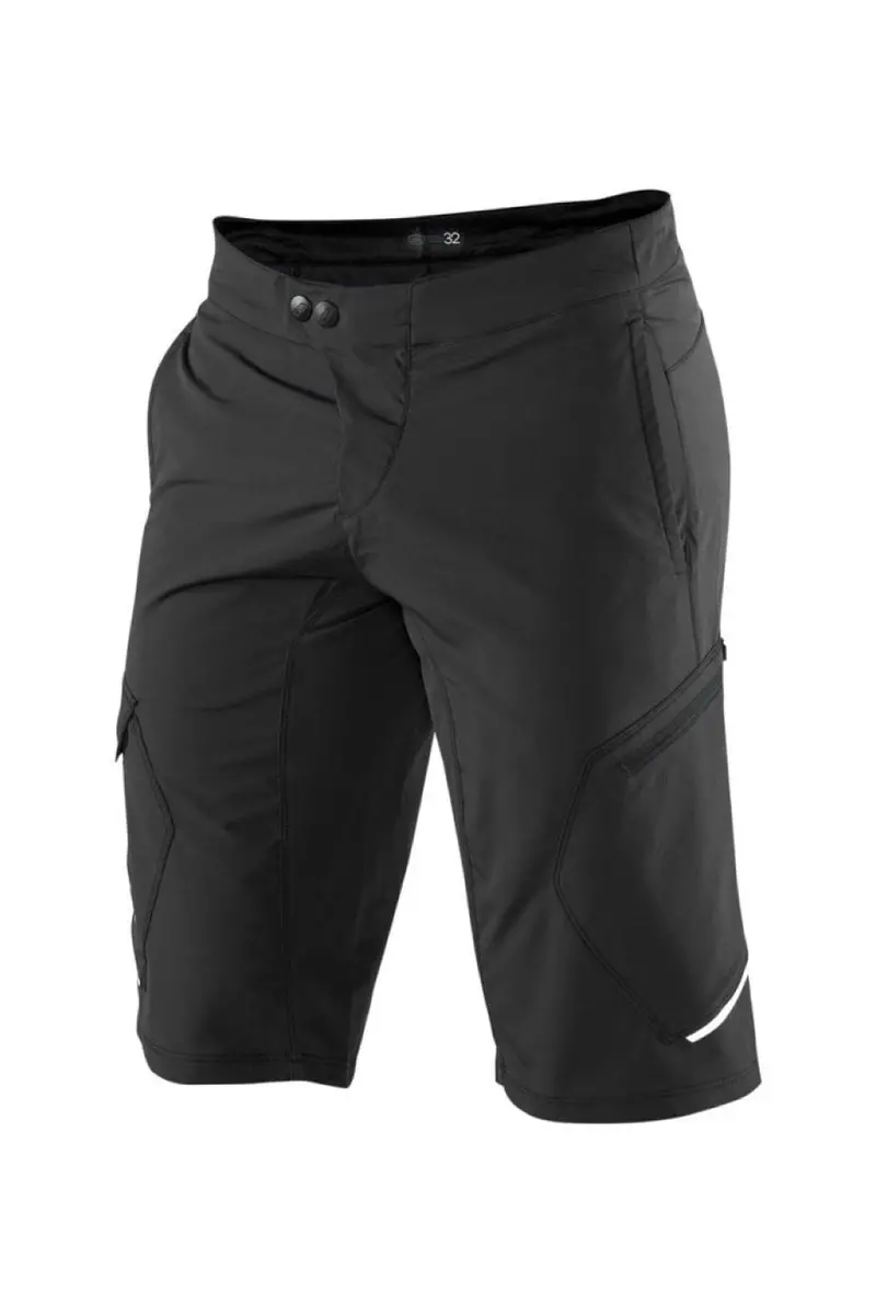 100% Ridecamp Youth Mtb Shorts Black 2021 1