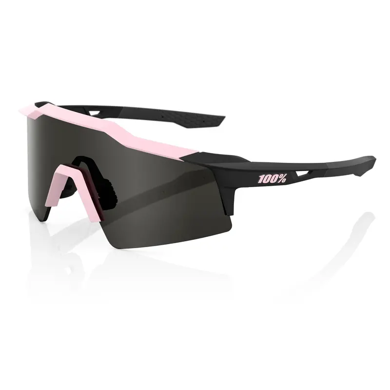 100% Speedcraft Sl - Soft Tact Desert Pink - Smoke Lens + Clear Lens 1