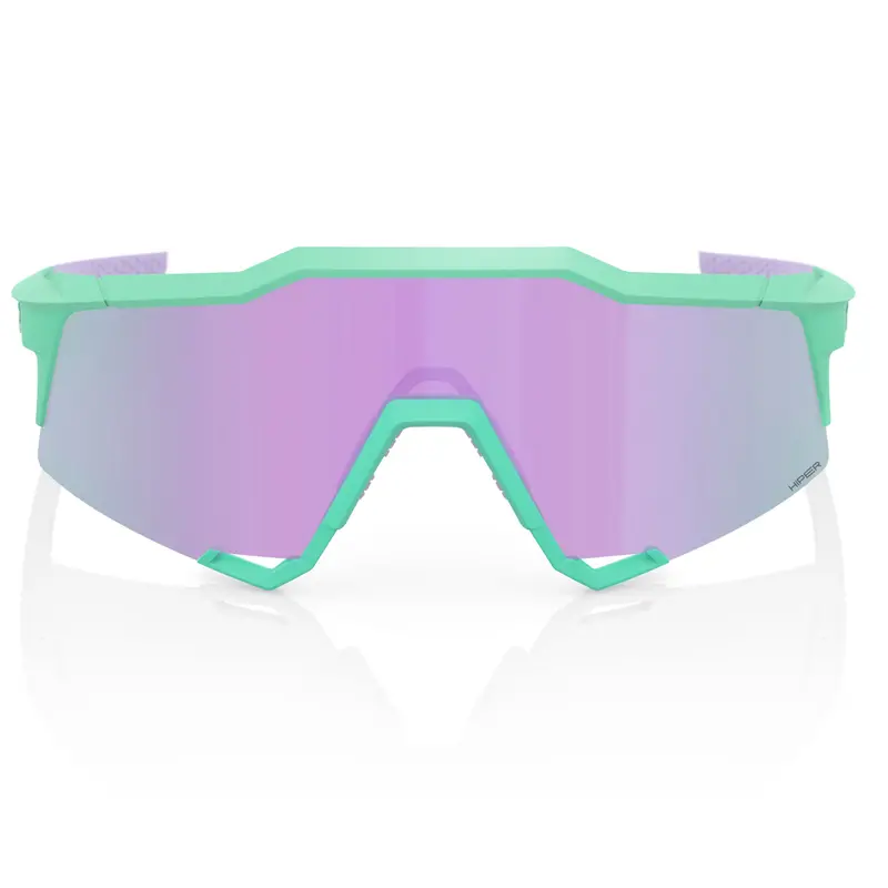 100% Speedcraft - Soft Tact Mint - Hiper Lavender Lens + Clear Lens 2