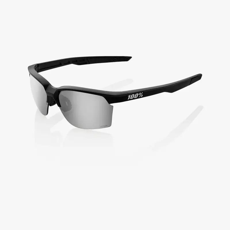 100% Sportcoupe - Black - Hiper Silver Lens + Clear Lens 1