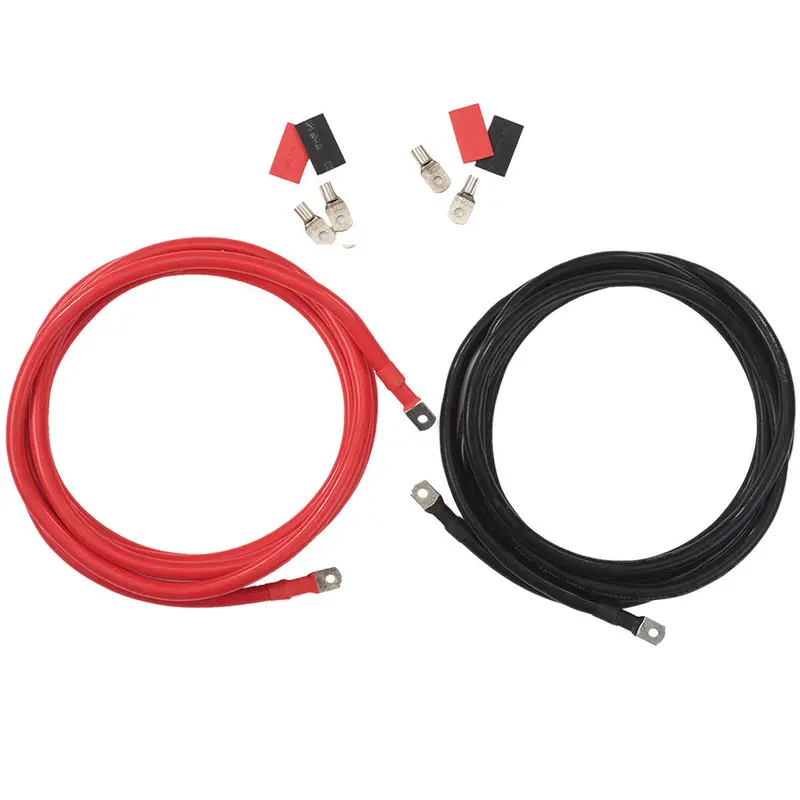 12’ Pro #2Awg Cable Installation Kit For High Wattage Power Inverters 1
