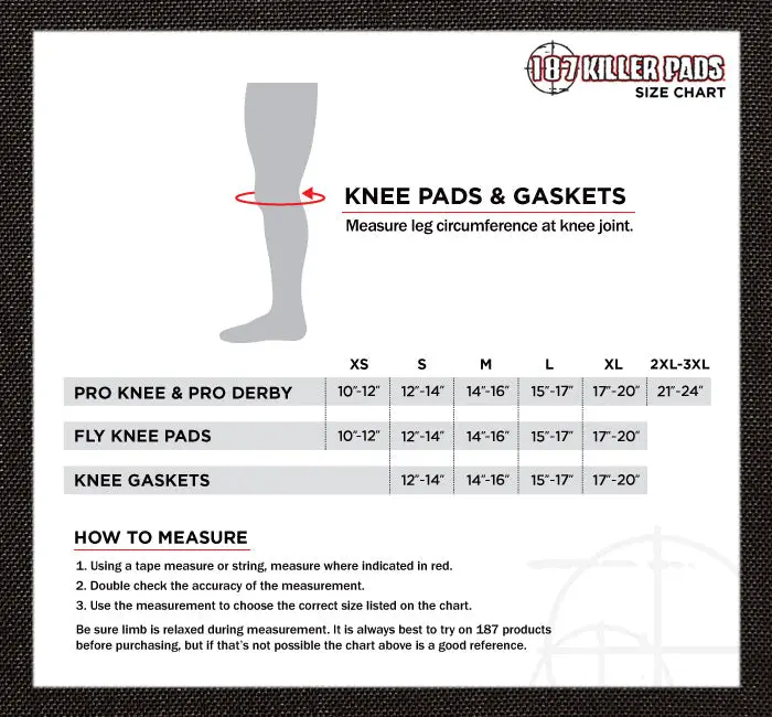 187 Fly Knee Pads - Red, White And Blue 2