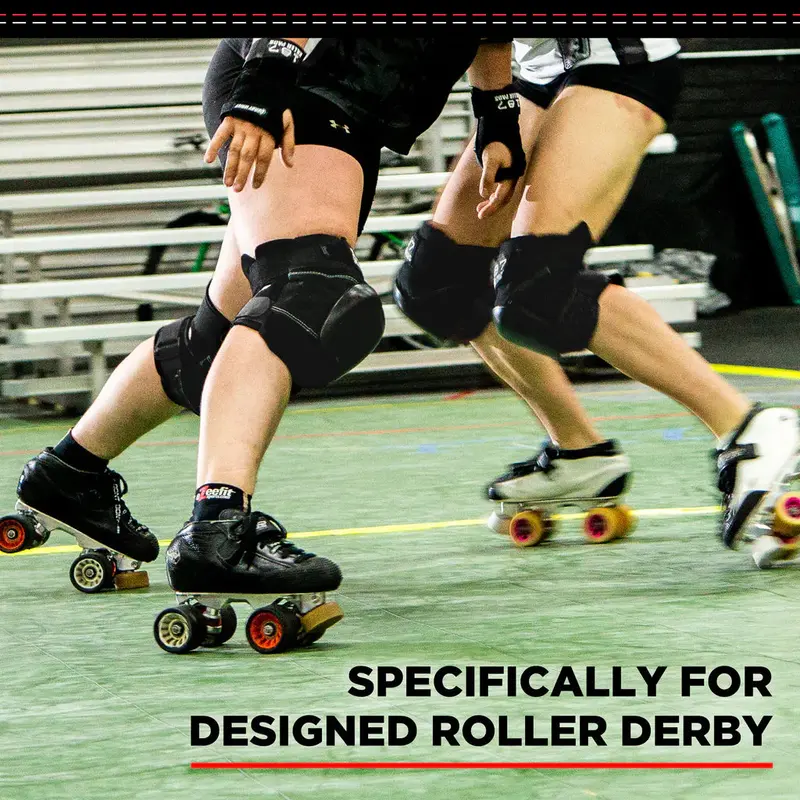 187 Pro Derby Knee Black/Black 2