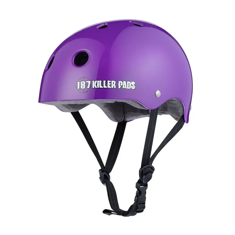 187 Pro Ss Helmet Purple Gloss 1