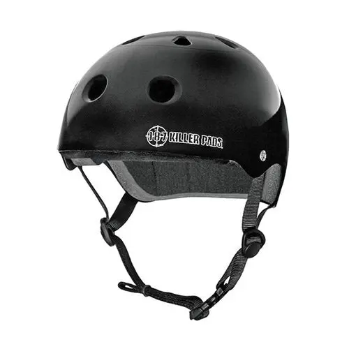 187 Skate Helmet Black Gloss 1