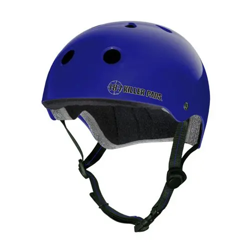 187 Skate Helmet Royal Blue Gloss 1