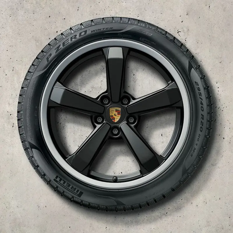 19/20-Inch  "Dakar" Winter Set - For 911 (992) - In Black 1