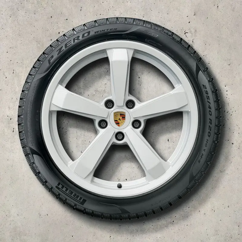 19/20-Inch  "Dakar" Winter Set - For 911 (992) - In White 1