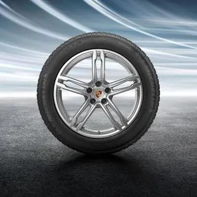 19" Macan I Turbo Winter Set - Silver 1