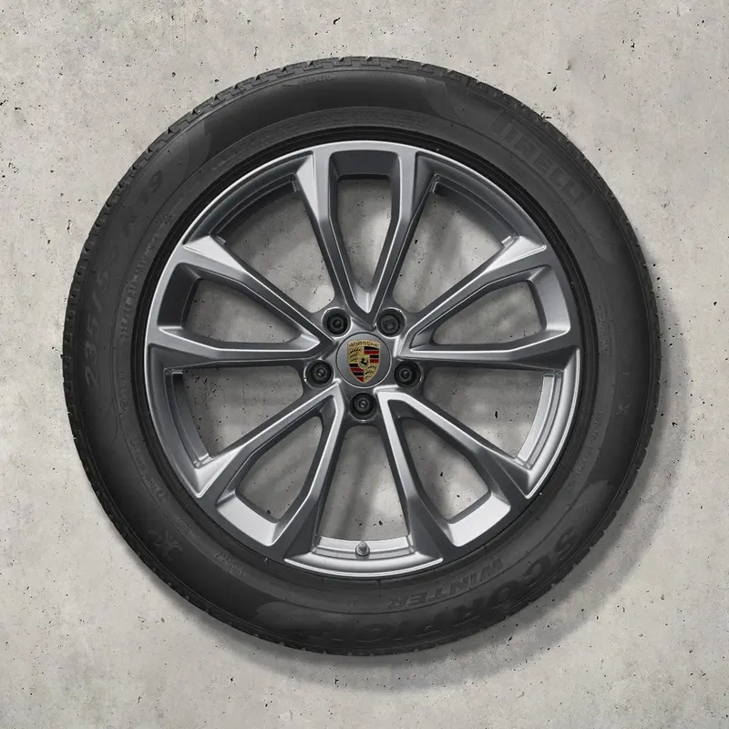 19" Macan Iii Design Winter Set - Silver 1