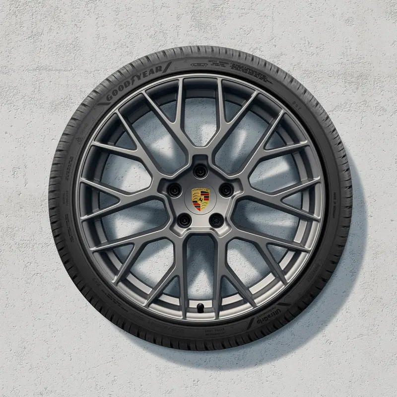 20/21-Inch  Rs Spyder Design Winter Set - For 911 (992.2) - In Dark Silver 1