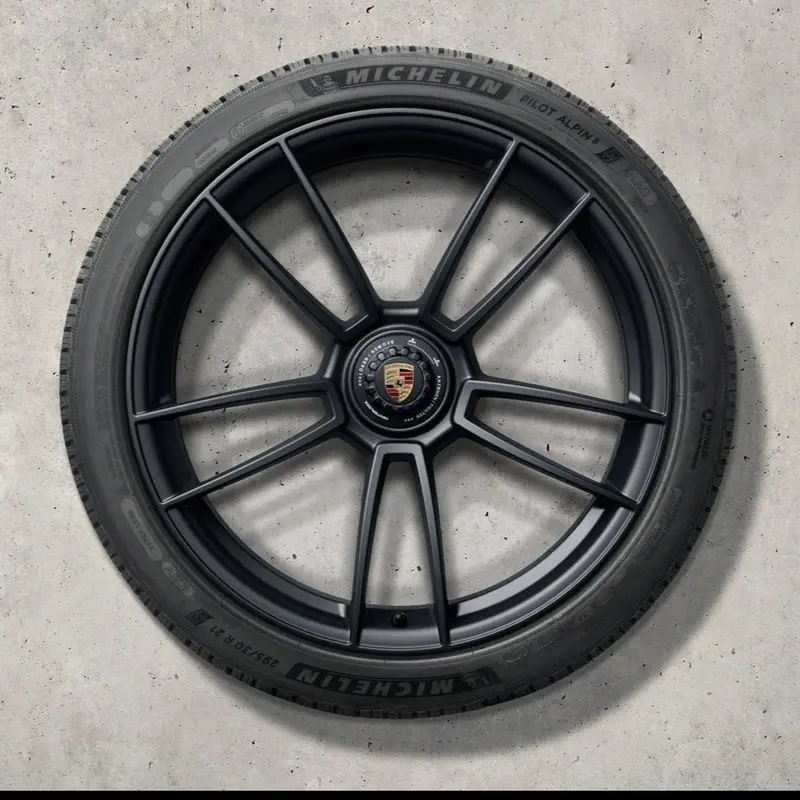 20/21-Inch "Turbo S" Winter Set - For 911 (992) Gts - Black 1