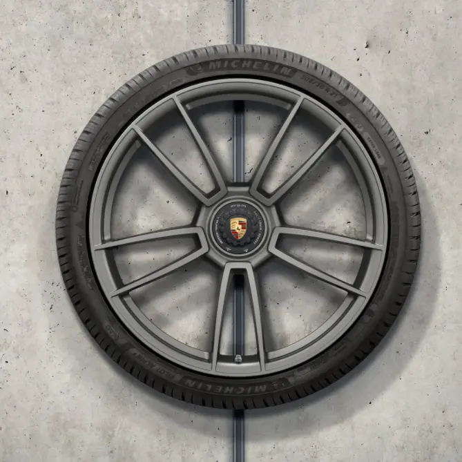 20/21-Inch "Turbo S" Winter Set - For 911 (992) Turbo - Platinum 1