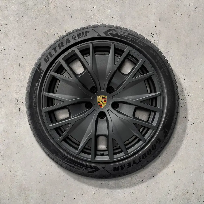 20" Taycan Ii "Turbo S Aero Design" Winter Set - Anthracite Grey 1