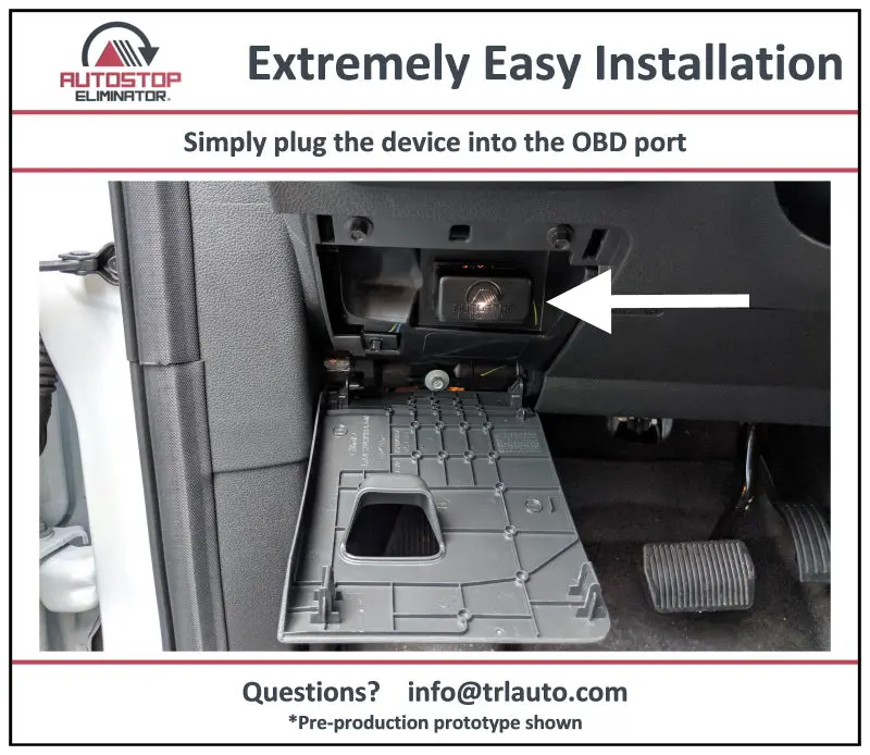2017-2019 Ford Escape Autostop Eliminator 2
