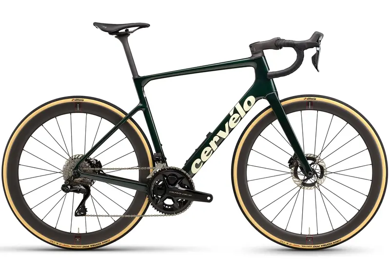 2026 Cervélo Caledonia-5 Dura-Ace Di2 Unisex Endurance Road Bike, Emerald/Cream - Free Shimano Dura-Ace Spd-Sl Pedals Valued At $399.00! 1