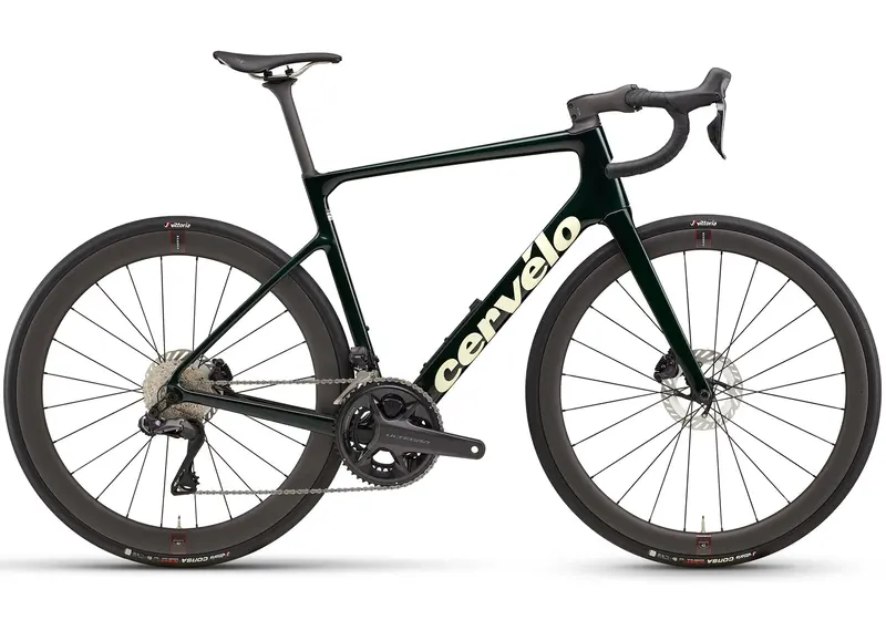 2026 Cervélo Caledonia-5 Ultegra Di2 Unisex Endurance Road Bike, Emerald/Cream - Free Shimano Dura-Ace Spd-Sl Pedals Valued At $399.00! 1
