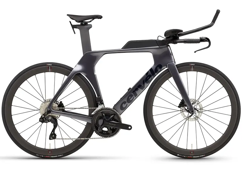 2026 Cervélo P 105 Di2 Unisex Time Trial/Triathlon Bike, Basalt - Free Shimano Dura-Ace Spd-Sl Pedals Valued At $399.00! 1