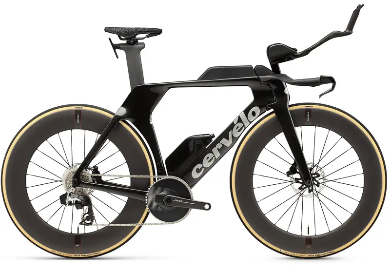 2026 Cervélo P5 Red Axs 1 Unisex Time Trial/Triathlon Bike, Five Black - Free Shimano Dura-Ace Spd-Sl Pedals Valued At $399.00! 1