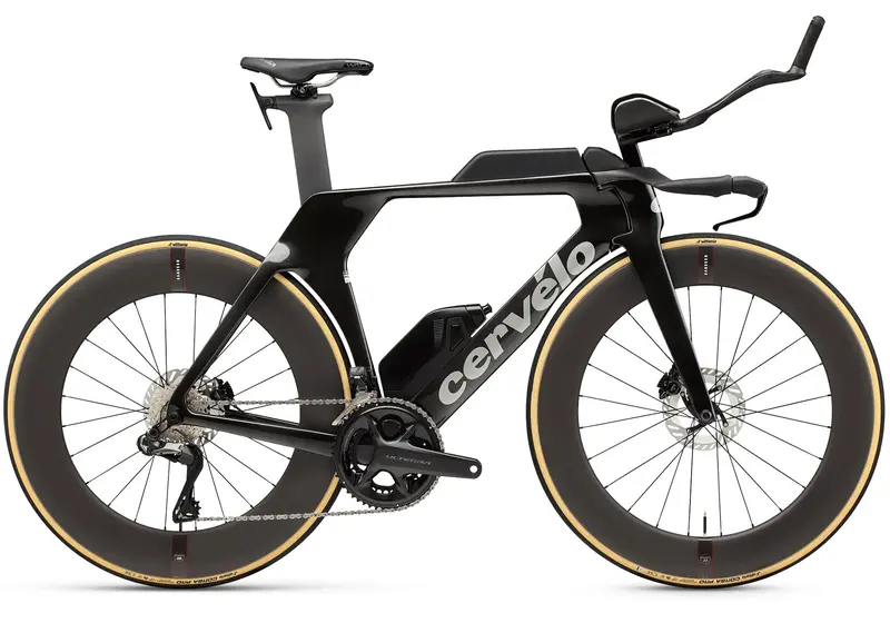 2026 Cervélo P5 Ultegra Di2 Unisex Time Trial/Triathlon Bike, Five Black - Free Shimano Dura-Ace Spd-Sl Pedals Valued At $399.00! 1
