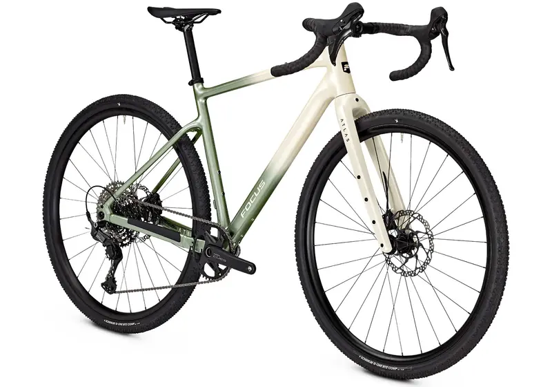 2026 Focus F26 Atlas 6.7 Unisex Gravel/Adventure Bike - Champagne/Mint Grey - Arriving Mid-March 1