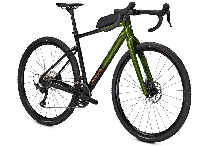 2026 Focus F26 Atlas 6.9 Unisex Gravel/Adventure Bike - Spruce Green - Arriving Mid-March 1
