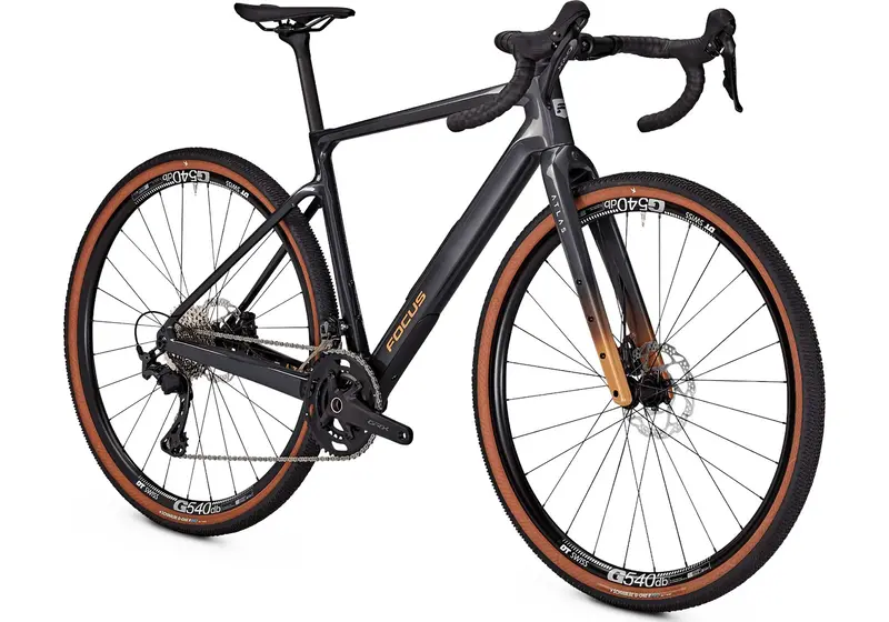 2026 Focus F26 Atlas 8.7 Unisex Gravel/Adventure Bike - Steel Grey 1