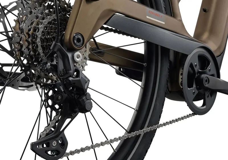 2026 Giant Explore E+ 3 Double Diamond, Men's Electric Bike, Pyrite Brown 2