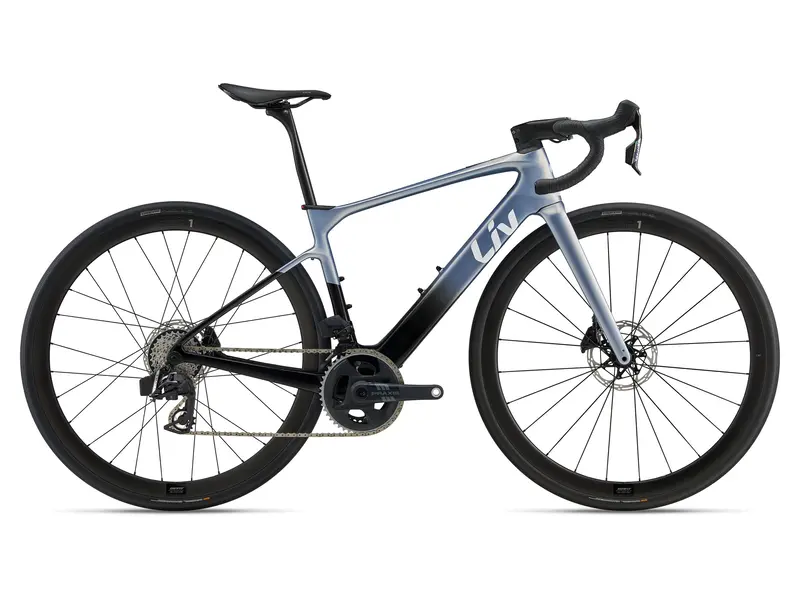 2026 Giant Liv Avail Advanced E+ Elite 1, Women's Electric Road Bike, Dreamy Blue 1