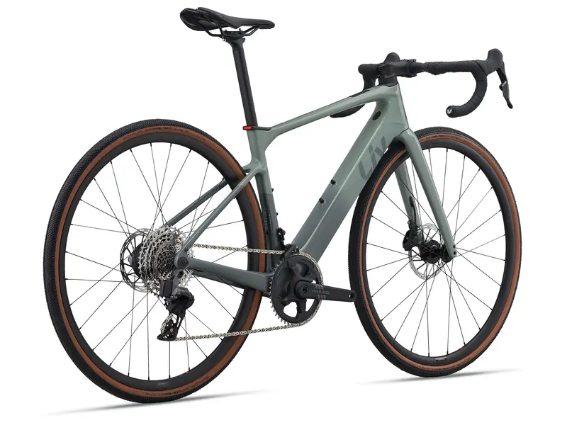 2026 Giant Liv Avail Advanced E+ Elite Ar Women's Electric Road Bike, Eucalyptus/Ocean Storm 2