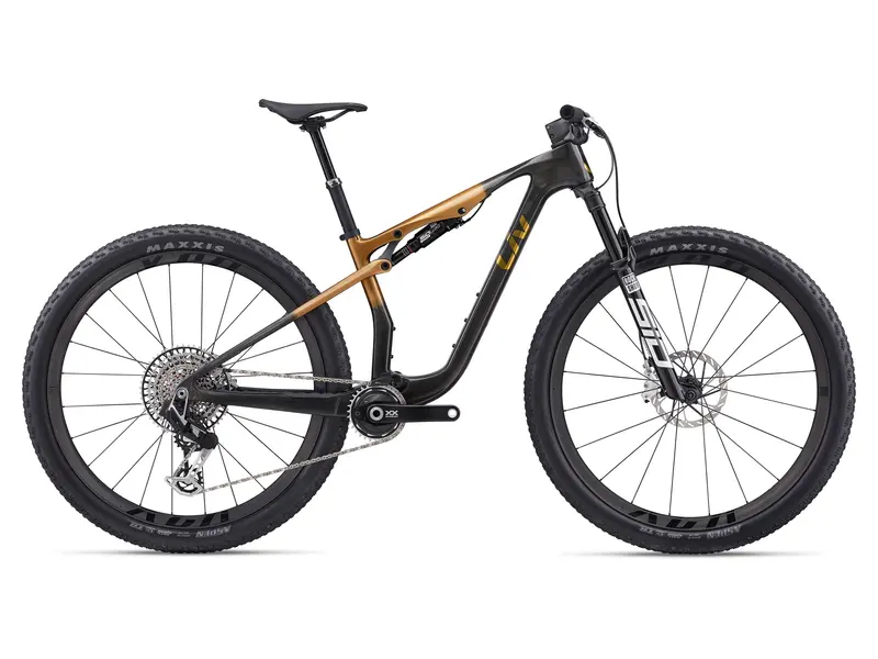 2026 Giant Liv Pique Advanced Sl 0 - Raw Carbon/Steampunk, Women's Mountain Bike 1