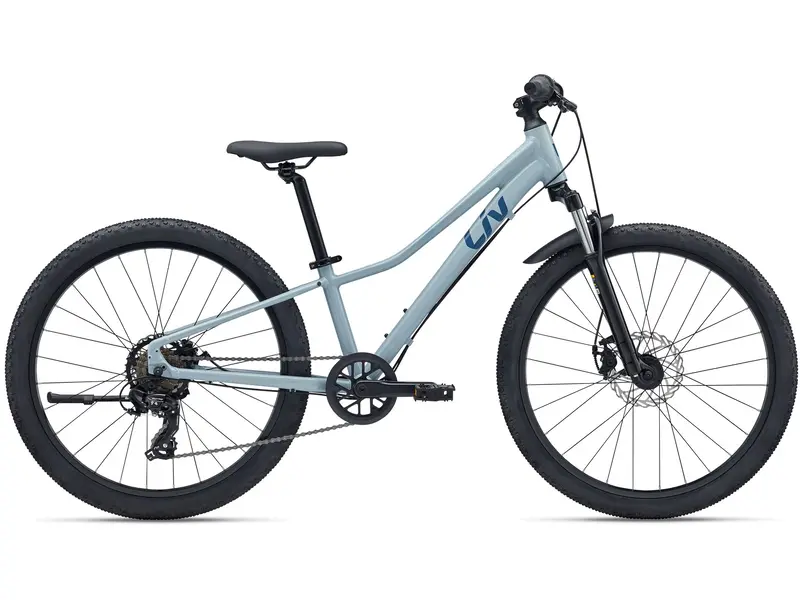 2026 Giant Liv Tempt 24 Disc, Girl's Mountain Bike, Dusty Blue - Rider Height: 130-150Cm 1