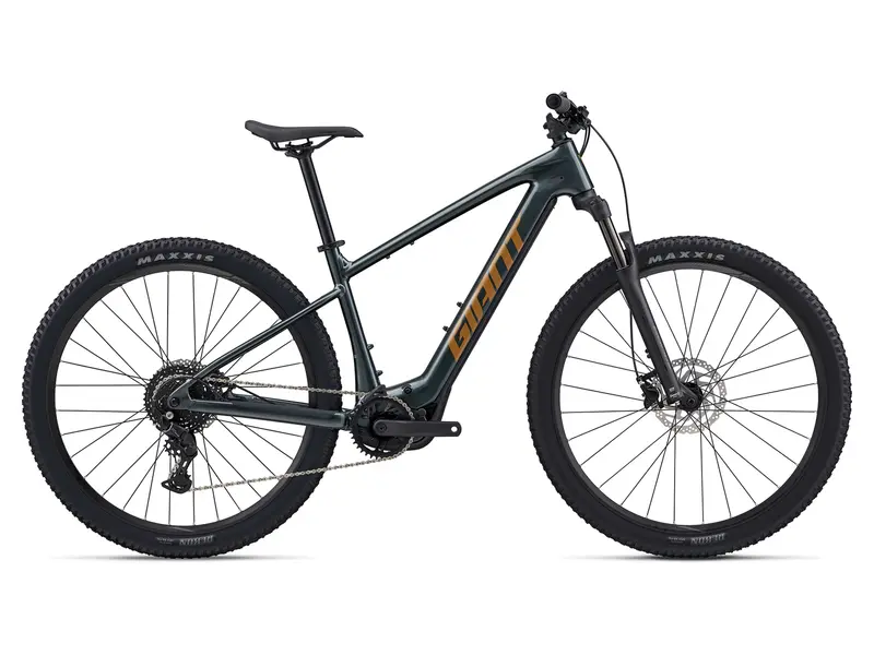2026 Giant Talon E+ Men's Electric Mountain Bike - Asphalt Green 2