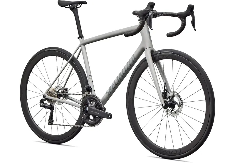 2026 Specialized Aethos 2 Expert Ultegra Di2, Gloss Dolomite Metallic / Blue Pearl Over Shadow 1