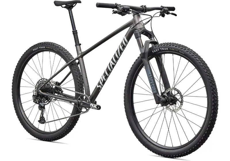 2026 Specialized Chisel Hardtail Unisex Mountain Bike, Satin Smoke/White 1