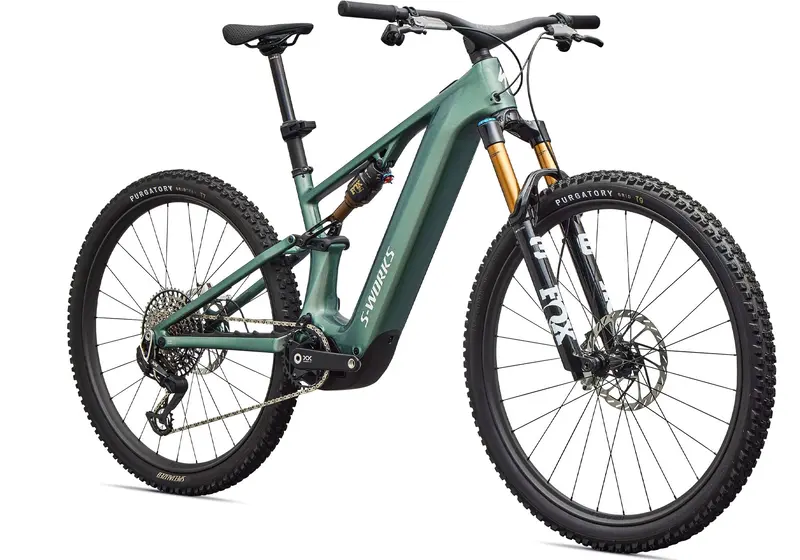 2026 Specialized S-Works Turbo Levo R, Gloss Premium Fjord Metallic 1