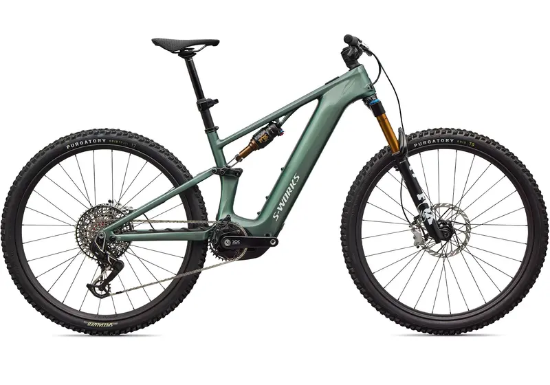 2026 Specialized S-Works Turbo Levo R, Gloss Premium Fjord Metallic 3
