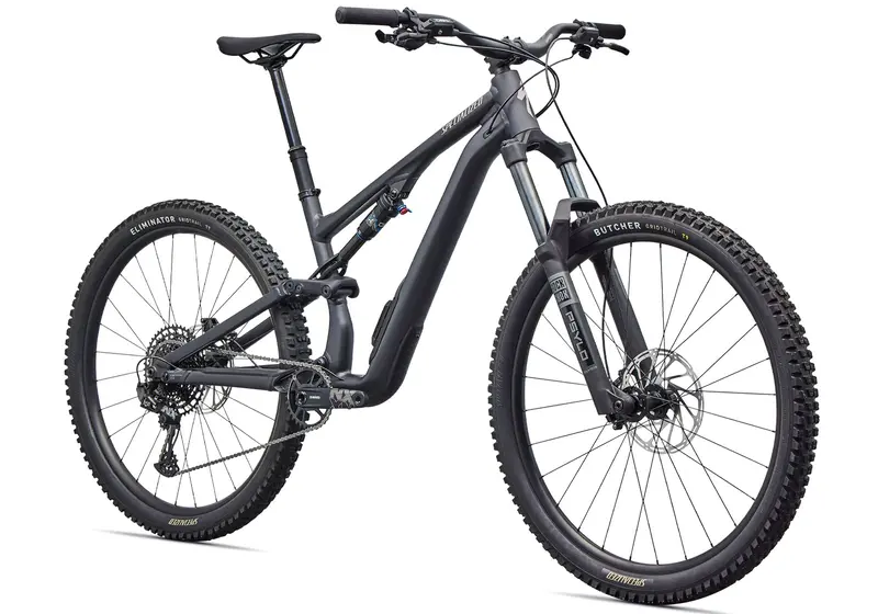 2026 Specialized Stumpjumper 15 Evo Alloy Unisex Mountain Bike, Satin Metallic Obsidian 1