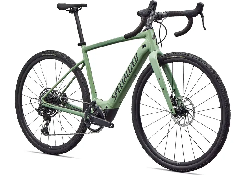 2026 Specialized Turbo Creo 2 Comp E5 Unisex Electric Road Bike, Gloss Pistachio/Smoke 1