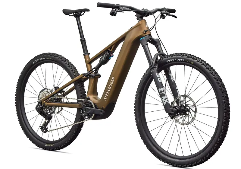 2026 Specialized Turbo Levo R Comp Unisex Electric Bike, Satin Burnt Gold Metallic 1