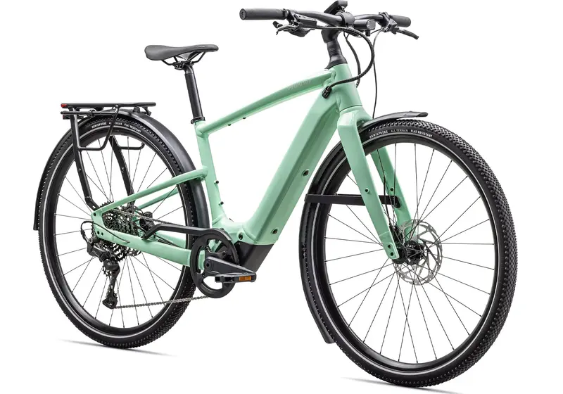 2026 Specialized Turbo Vado Sl 2 4.0, Unisex Electric Urban Bike, Gloss Oasis / Dune White Frost 1