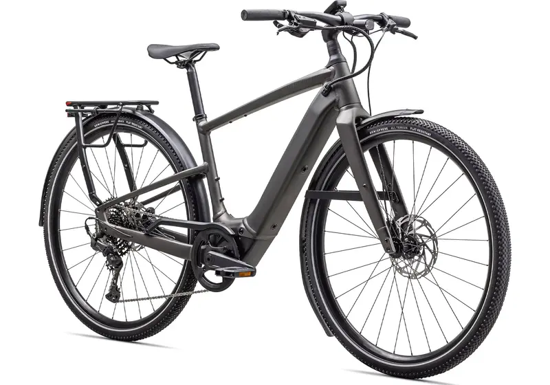 2026 Specialized Turbo Vado Sl 2 4.0, Unisex Electric Urban Bike - Satin Gunmetal / Smoke Frost 1