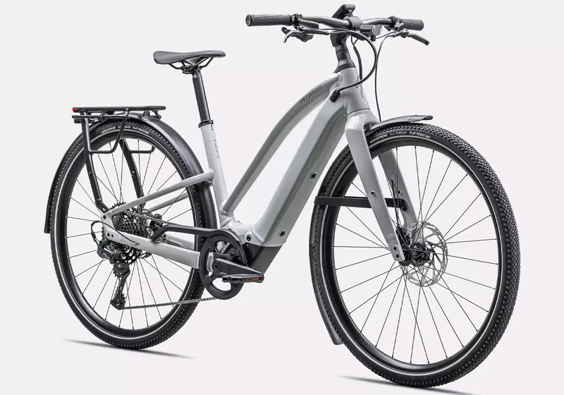 2026 Specialized Turbo Vado Sl 2 5.0 Step-Through, Gloss Dove Grey 1