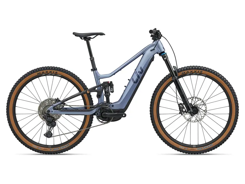 2027 Giant Liv Embolden E+ 0 Women's Electric Mountain Bike, Atmosphere/Black 3