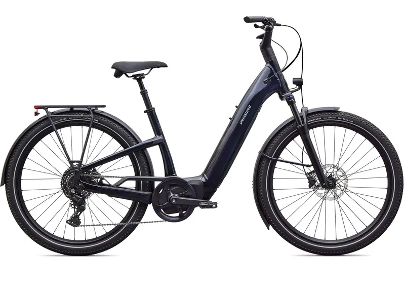 2027 Specialized Turbo Como 4.0 Unisex Electric Urban Bike, Gloss Metallic Dark Navy 3