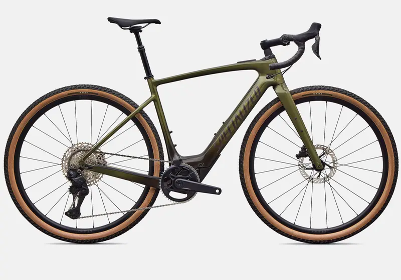 2027 Specialized Turbo Creo 2 Comp Electric Road Bike, Gloss Laurel Green 2