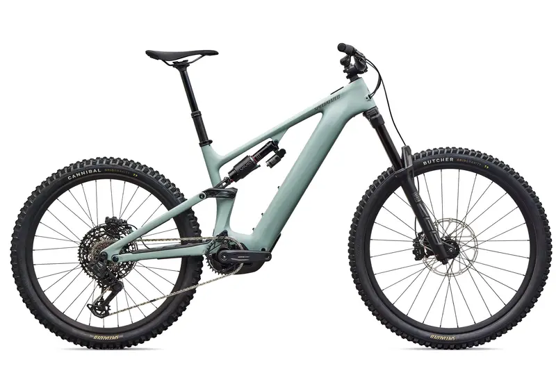 2027 Specialized Turbo Levo 4 Evo Comp Unisex Electric Mountain Bike, Satin Agave Grey 2