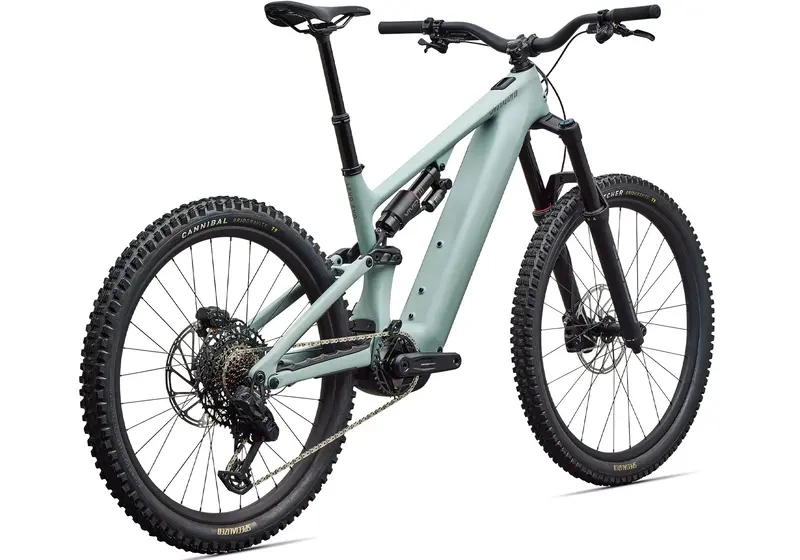 2027 Specialized Turbo Levo 4 Evo Comp Unisex Electric Mountain Bike, Satin Agave Grey 3