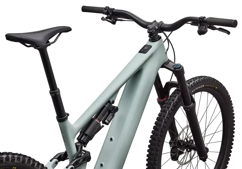 2027 Specialized Turbo Levo 4 Evo Comp Unisex Electric Mountain Bike, Satin Agave Grey 4